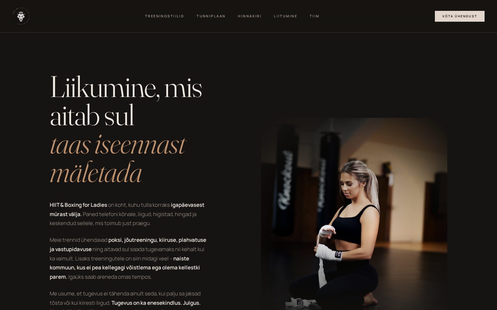 HIIT & Boxing for Ladies
